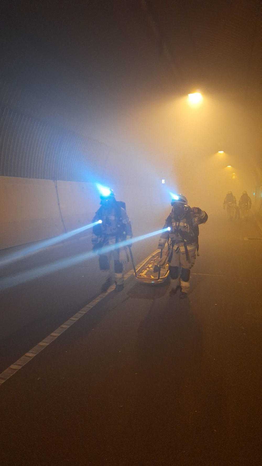 Großübung im Schlossbergtunnel und am UKHD am Donnerstag, 8. Oktober